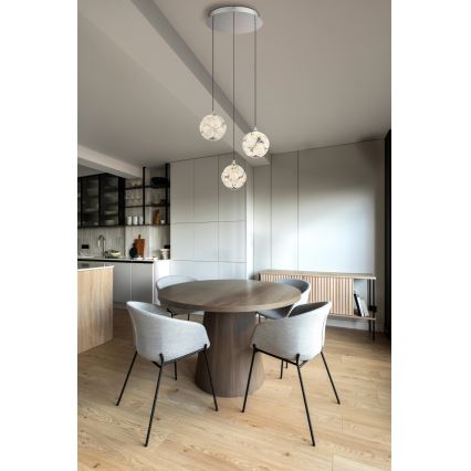 Globo - Candelabru LED suspendat pe cablu LED/24W/230V