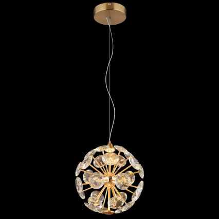 Globo - Candelabru LED pe cablu LED/12W/230V 3000K auriu
