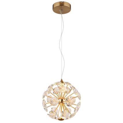 Globo - Candelabru LED pe cablu LED/12W/230V 3000K auriu