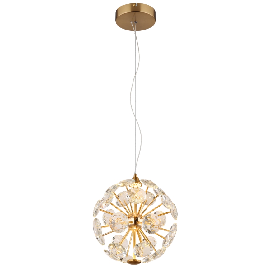 Globo - Candelabru LED pe cablu LED/12W/230V 3000K auriu