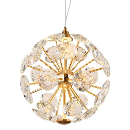Globo - Candelabru LED pe cablu LED/12W/230V 3000K auriu