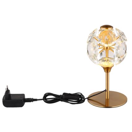 Globo - Lampă de masă LED/8W/230V 3000K aurie