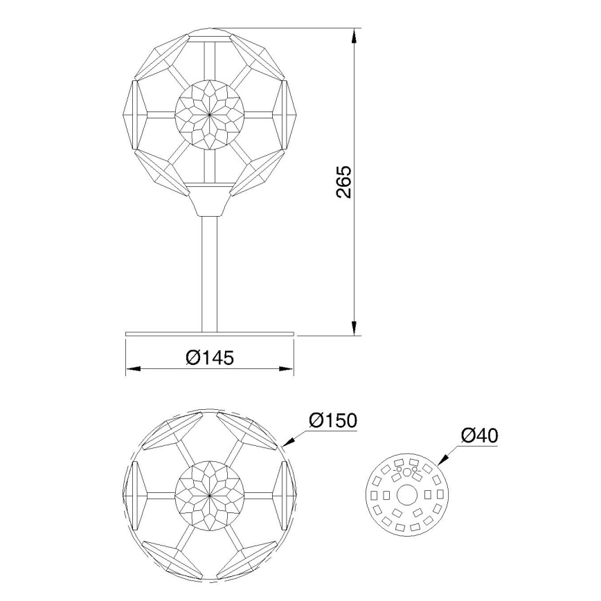 Globo - LED Lampă de birou LED/8W/230V