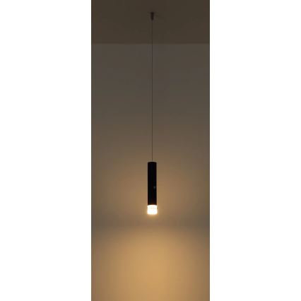 Globo - Lampă LED reîncărcabilă, tactilă și reglabilă 2-în-1 LED/2W/230/5V neagră