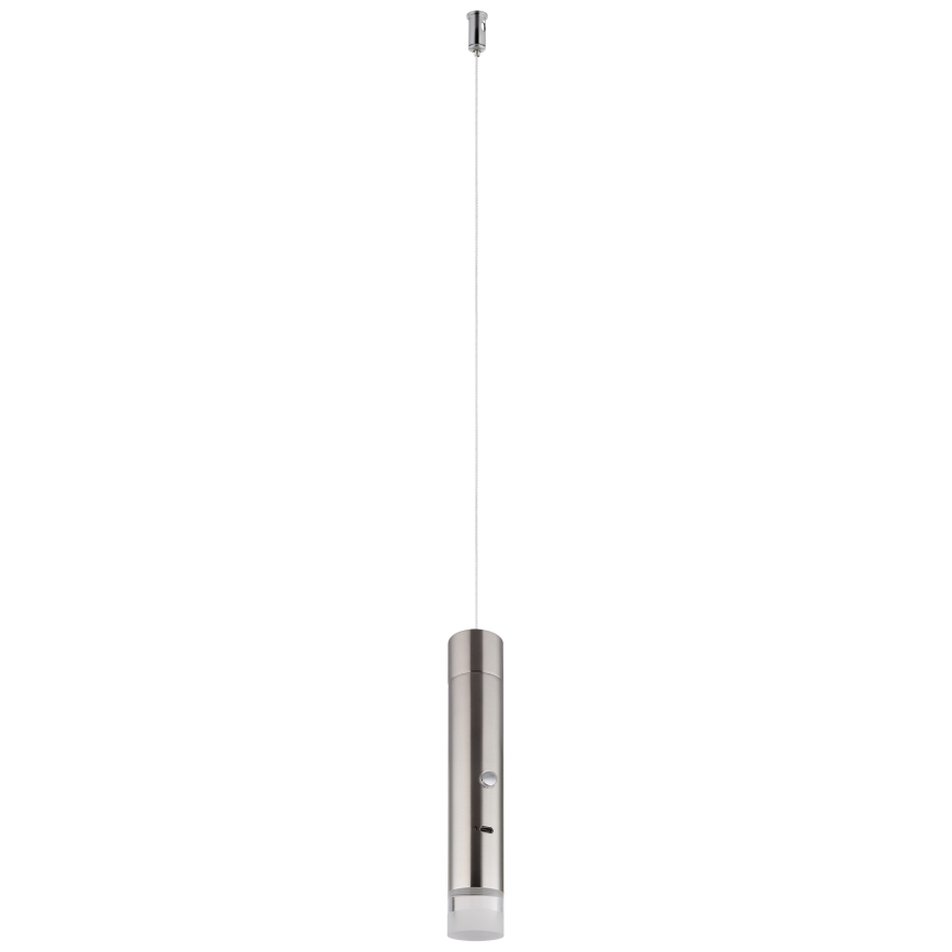 Globo - Lampă LED reîncărcabilă tactilă dimmabilă 2în1 LED/2W/230/5V crom mat