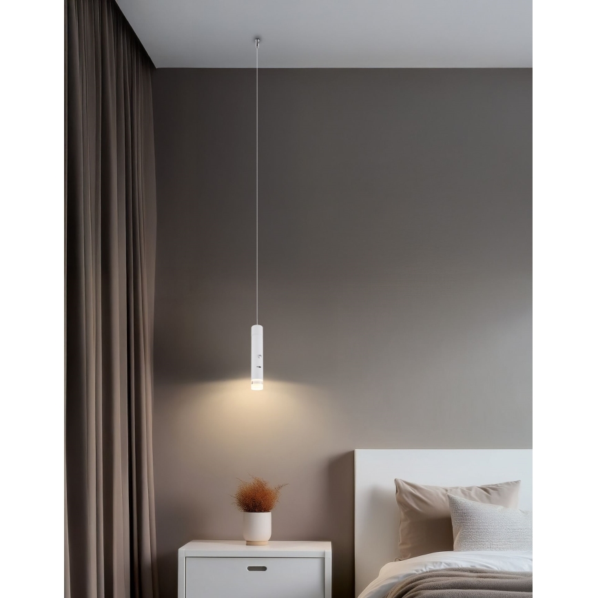 Globo - Lampă LED reîncărcabilă, tactilă și reglabilă 2-în-1, LED/2W/230/5V, albă