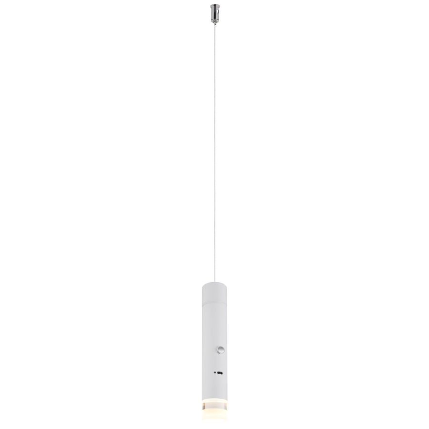 Globo - Lampă LED reîncărcabilă, tactilă și reglabilă 2-în-1, LED/2W/230/5V, albă