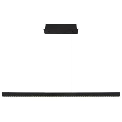 Globo - Lustră LED tactilă reglabilă pe cablu LED/43W/230V 4000K neagră