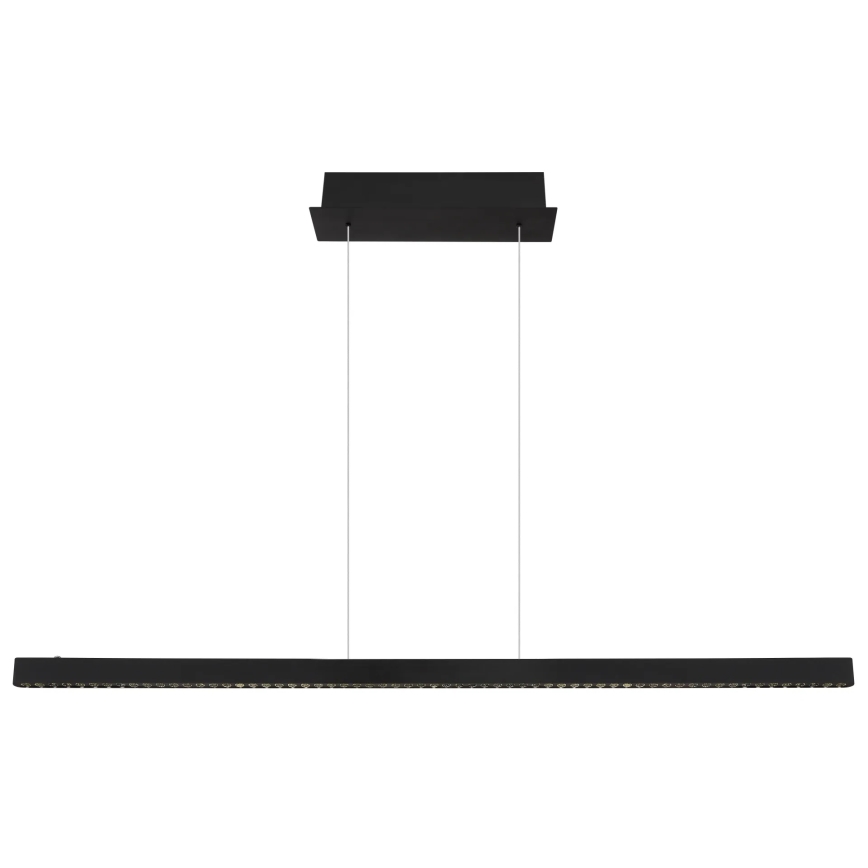 Globo - Lustră LED tactilă reglabilă pe cablu LED/43W/230V 4000K neagră