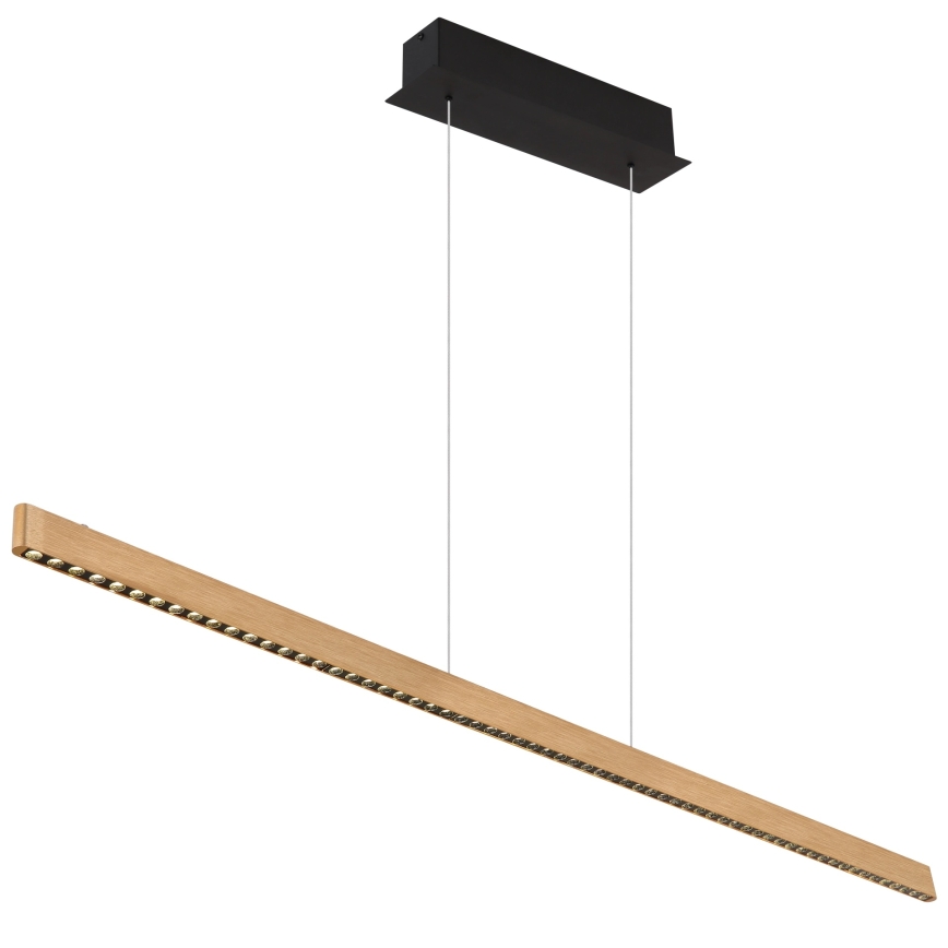 Globo - Lustră LED dimabilă cu control tactil, suspendată pe cablu LED/43W/230V 4000K alamă