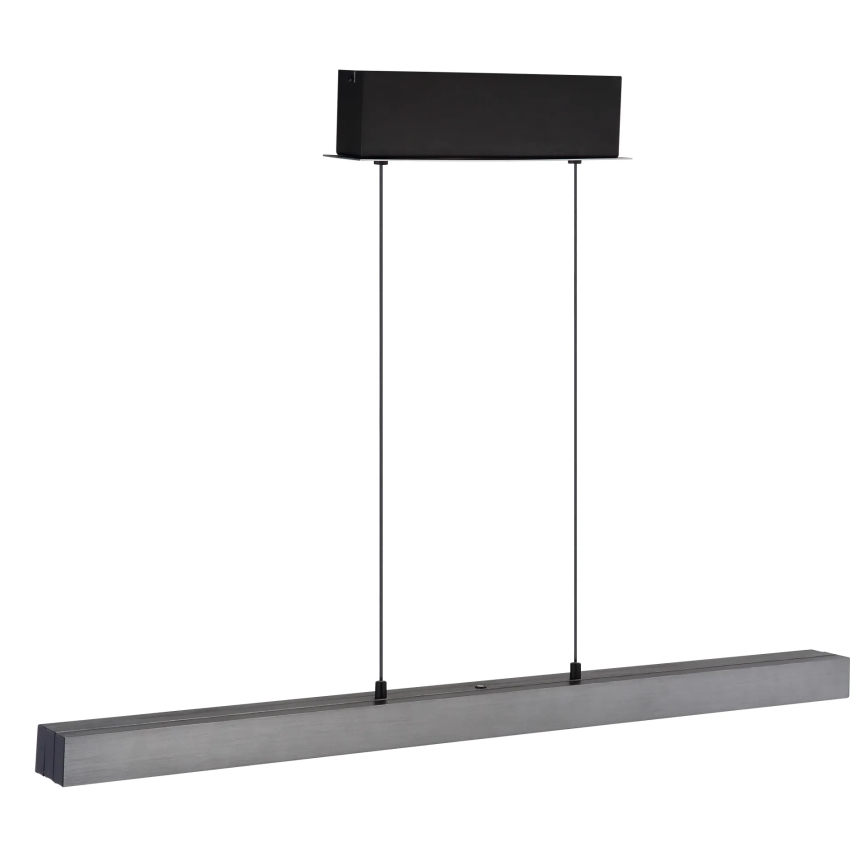 Globo - Lustră LED dimabilă cu control tactil, suspendată pe cablu, LED/39W/230V 2700/4000/6000K, gri