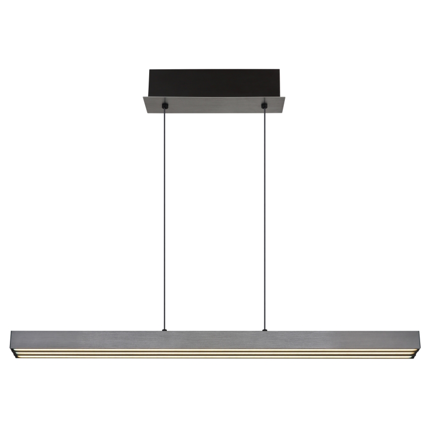 Globo - Lustru LED reglabil cu control tactil, suspendat pe cablu LED/39W/230V 2700/4000/6000K crom mat