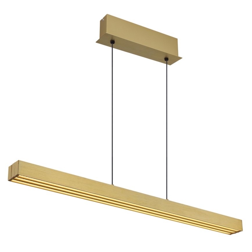 Globo - Lustru LED dimabil cu control tactil pe cablu LED/39W/230V 2700/4000/6000K alamă