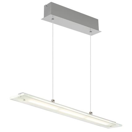 Globo - Lustră LED cu reglare tactilă a intensității, suspendată pe cablu LED/12W/230V 3000/4000/6500K