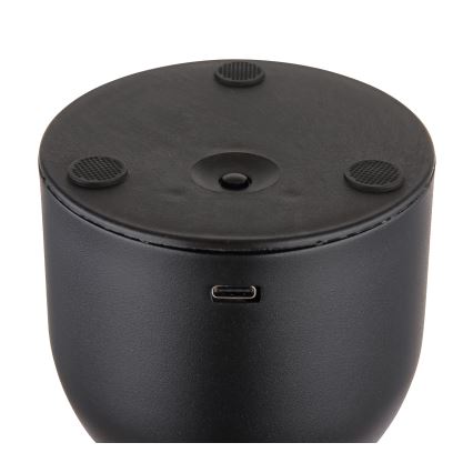 Globo - Lampă de birou LED tactilă reglabilă, LED/2,5W/3,7V, 2700/4000/6500K, 1800 mAh, USB, neagră