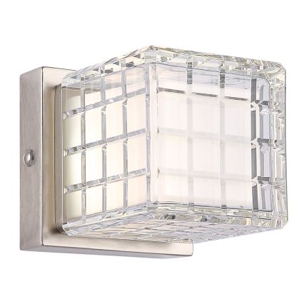 Globo - Lampă de birou LED tactilă reglabilă, LED/2,5W/3,7V 2700K/4000K/6500K 1800 mAh USB crom mat