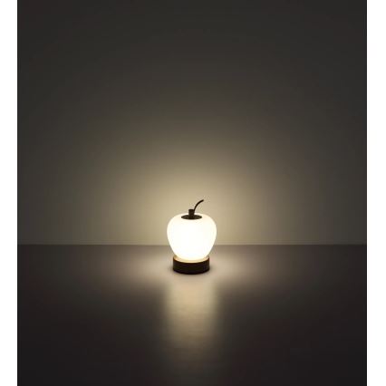 Globo - Lampă de birou LED tactilă reglabilă, LED/2W/3,7V 2700K/4000K/6500K 1200 mAh USB, maro