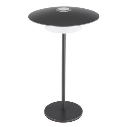 Globo - Lampă de masă reîncărcabilă tactilă LED pentru exterior, LED/3W/3,7V, 1800/2700/3000K, IP44, 1800 mAh, gri