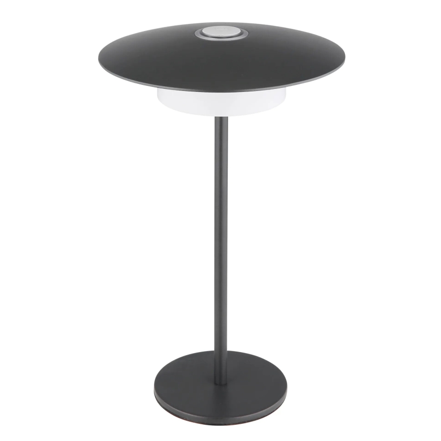 Globo - Lampă de masă reîncărcabilă tactilă LED pentru exterior, LED/3W/3,7V, 1800/2700/3000K, IP44, 1800 mAh, gri