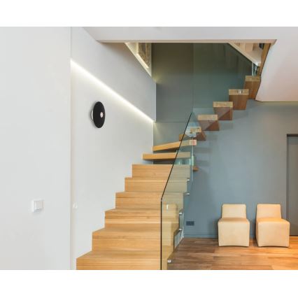 Globo - Lampă de masă LED tactilă de exterior, reîncărcabilă, LED/3W/3,7V 1800/2700/3000K IP44 1800 mAh, neagră