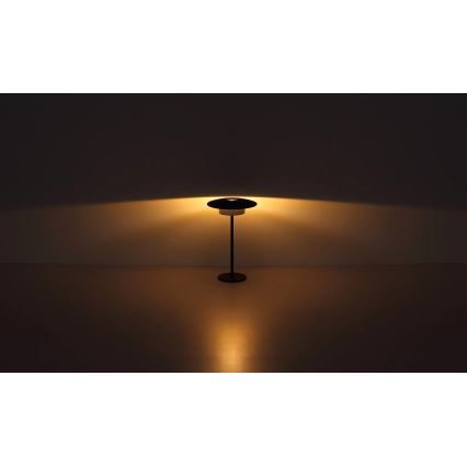 Globo - Lampă de masă LED tactilă de exterior, reîncărcabilă, LED/3W/3,7V 1800/2700/3000K IP44 1800 mAh, neagră