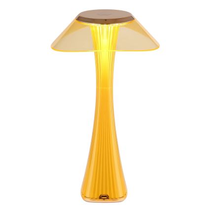 Globo - Lampă de birou LED reîncărcabilă cu reglare a luminozității LED/2,5W/3,7V 1200 mAh 2700/4500/6500K aurie