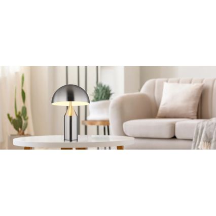 Globo - Lampă de masă 2xE27/40W/230V crom mat