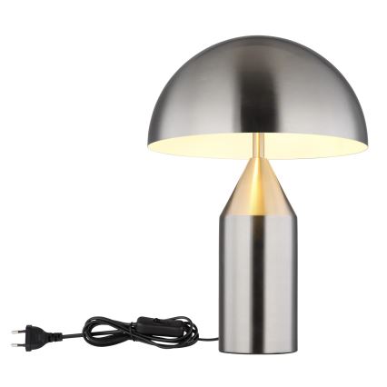Globo - Lampă de masă 2xE27/40W/230V crom mat