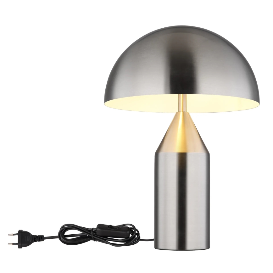 Globo - Lampă de masă 2xE27/40W/230V crom mat