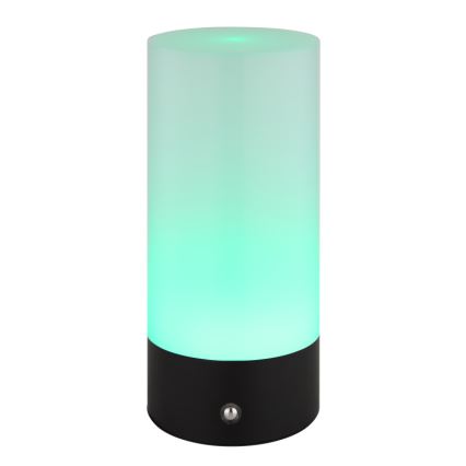 Globo - Lampă de masă LED RGBW reglabilă cu atingere, pentru exterior, LED/1,8W/5V 1500 mAh, neagră