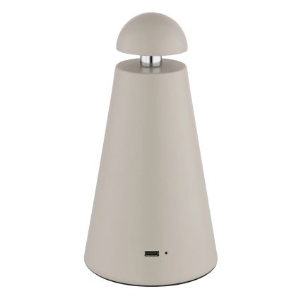 Globo - Lampă de masă LED tactilă reîncărcabilă, dimabilă 1,2W/5V 1200 mAh 2700/4500/6000K