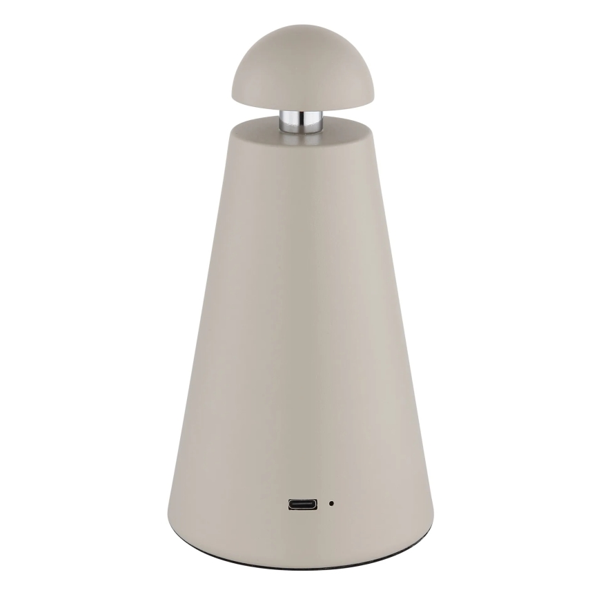 Globo - Lampă de masă LED tactilă reîncărcabilă, dimabilă 1,2W/5V 1200 mAh 2700/4500/6000K