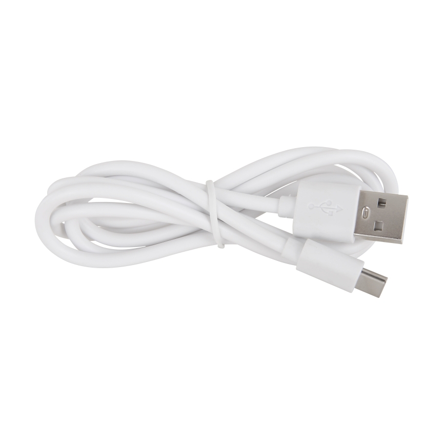 Globo - Lampă de masă LED reglabilă cu control tactil LED/1W/5V 3000K 1200 mAh argintie