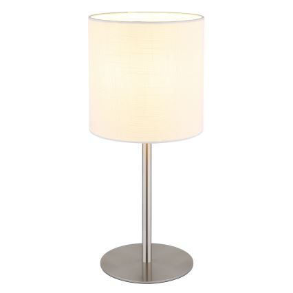 Globo - Lampă de masă 1xE27/40W/230V albă