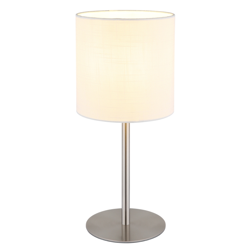Globo - Lampă de masă 1xE27/40W/230V albă