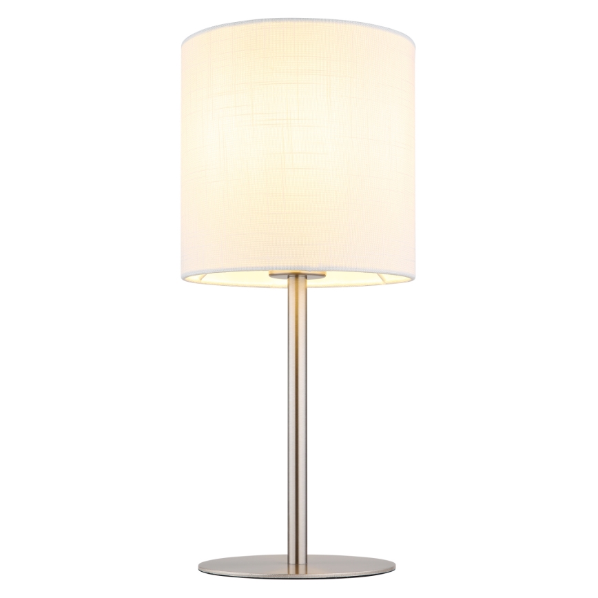 Globo - Lampă de masă 1xE27/40W/230V albă