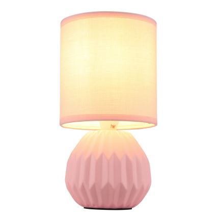 Globo - Lampă de masă 1xE14/40W/230V roz