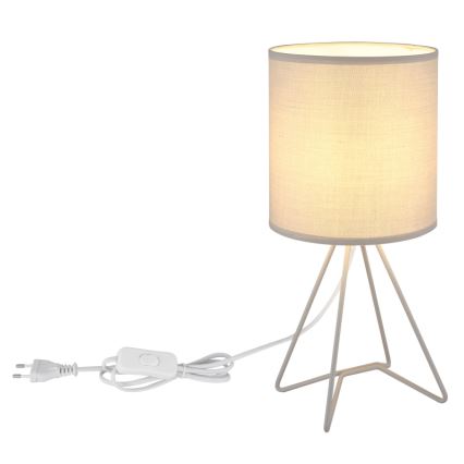 Globo - Lampă de masă 1xE14/40W/230V gri