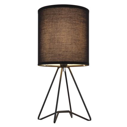 Globo - Lampă de masă 1xE14/40W/230V neagră