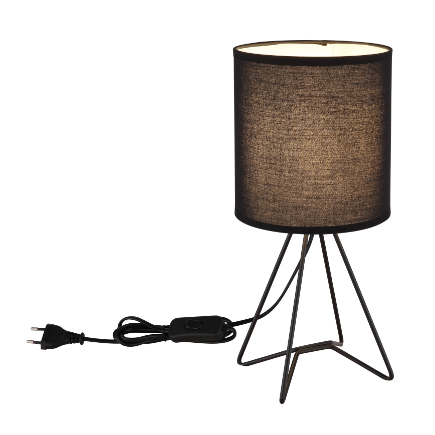 Globo - Lampă de masă 1xE14/40W/230V neagră