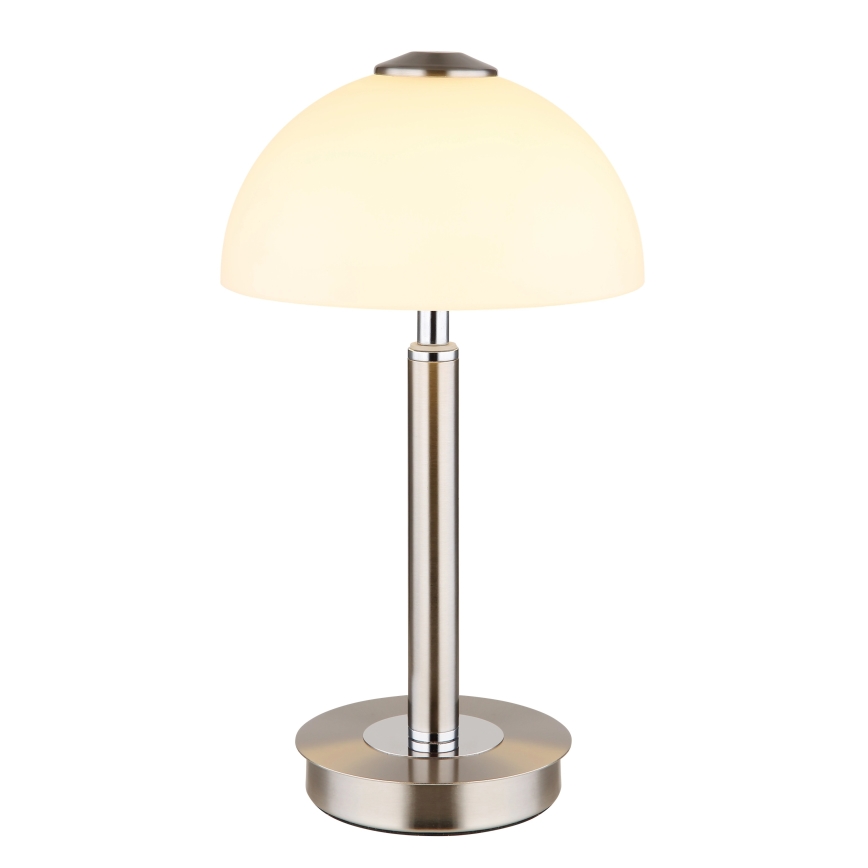 Globo - Lampă de masă tactilă dimabilă cu LED, 7W, 230V, 3000K, crom mat