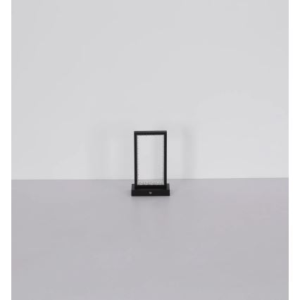 Globo - Lampă de birou LED tactilă reglabilă, LED/3W/3,7V 2700K/4000K/6500K 1800 mAh USB, neagră