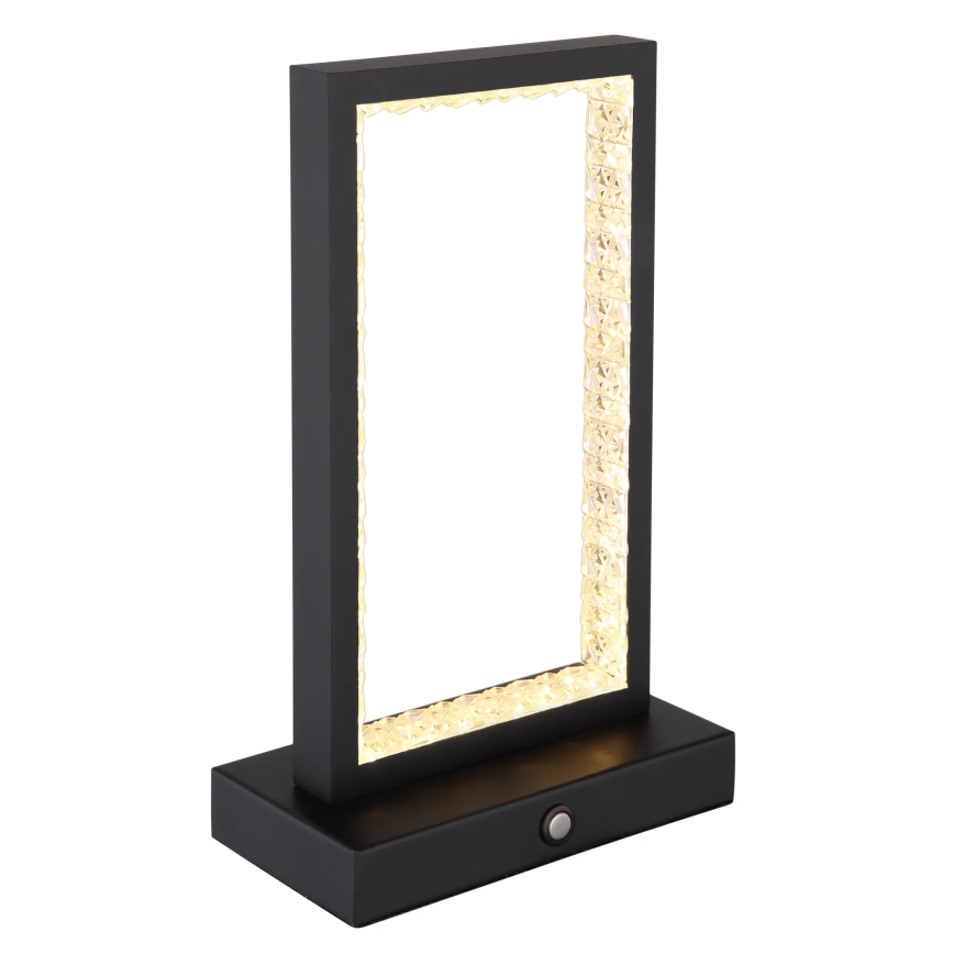 Globo - Lampă de birou LED tactilă reglabilă, LED/3W/3,7V 2700K/4000K/6500K 1800 mAh USB, neagră