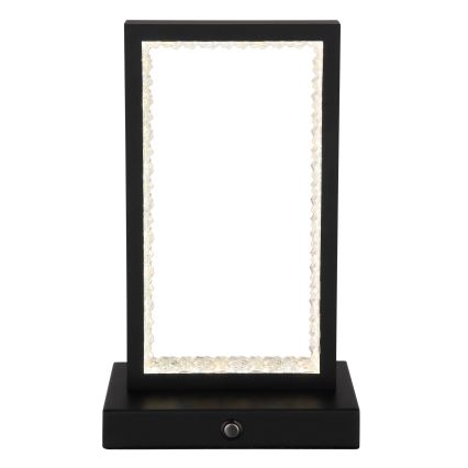 Globo - Lampă de birou LED tactilă reglabilă, LED/3W/3,7V 2700K/4000K/6500K 1800 mAh USB, neagră