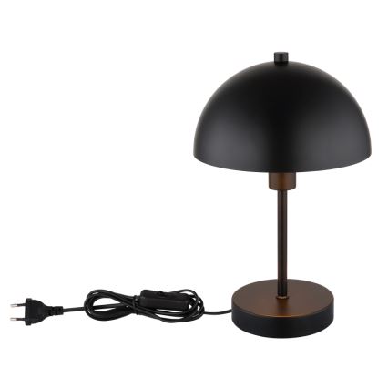 Globo - Lampă de masă 1xE14/40W/230V neagră