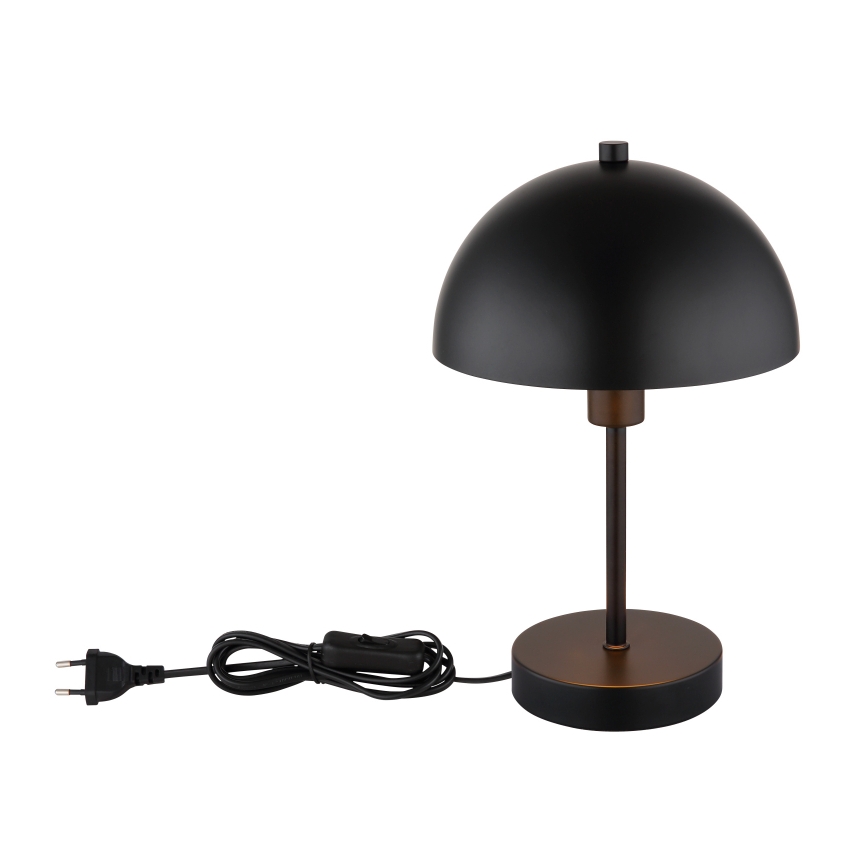 Globo - Lampă de masă 1xE14/40W/230V neagră