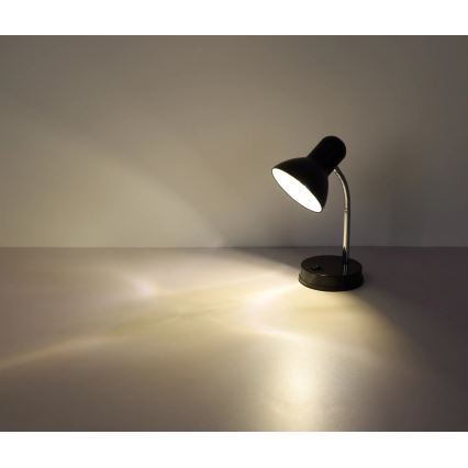 Globo - Lampă de masă 1xE27/40W/230V neagră