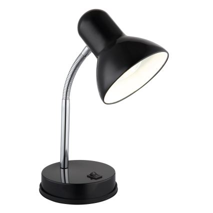 Globo - Lampă de masă 1xE27/40W/230V neagră