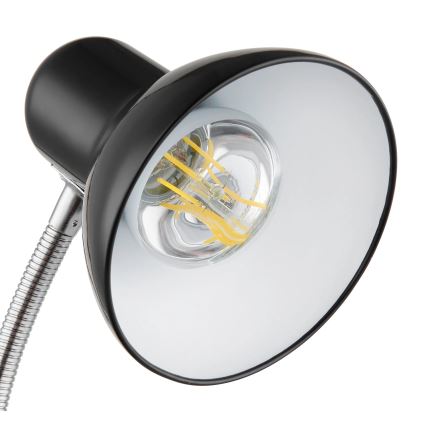 Globo - Lampă de masă 1xE27/40W/230V neagră
