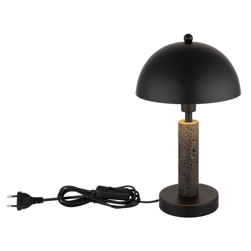 Globo - lampă de masă 1xE14/40W/230V neagră